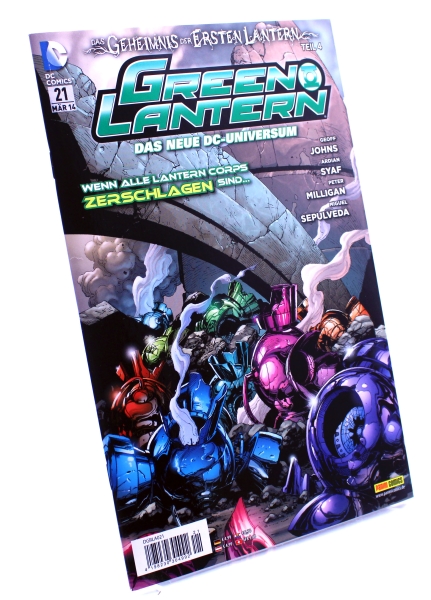 Green Lantern Comic (Das neue DC-Universum) Nr. 21: Das Geheimnis der ersten Lantern Teil 4